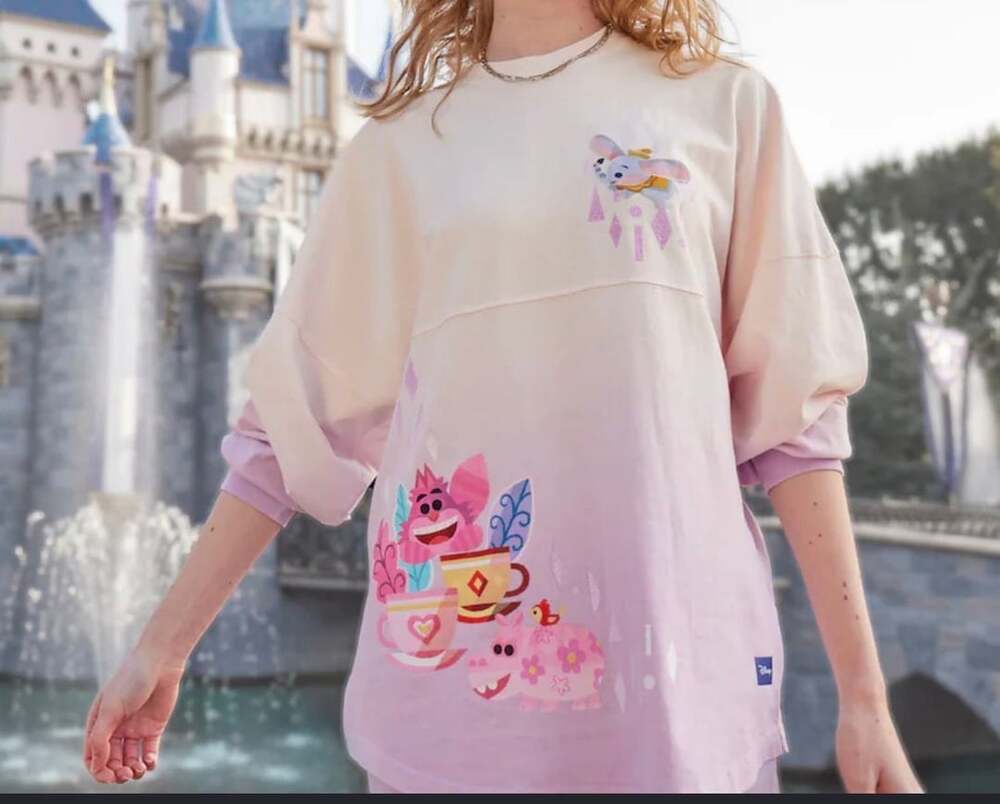 Disneyland Resort Joey Chou Fantasyland Pink Ombre Spirit Jersey